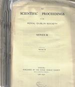 The Scientific proceedings of the Royal Dublin Society series B volume 2 anno 1966-1970 fascicoli 1-29