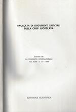 Raccolta di documenti ufficiali sulla crisi jugoslava