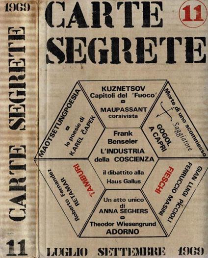 Carte Segrete - 11 - copertina