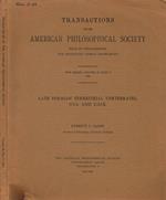 Late permian terrestrial vertebrates, U.S.A.and U.R.S.S