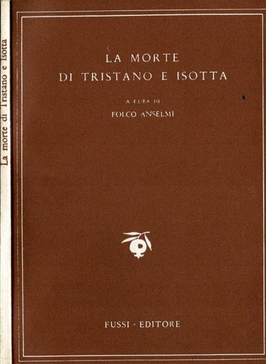 La morte di Tristano e Isotta - copertina