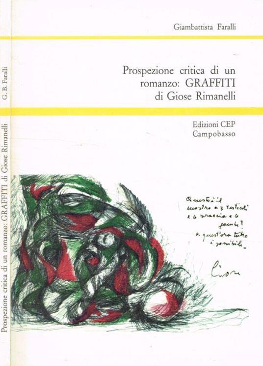 Prospezione critica di un romanzo: Graffiti di Giose Rimanelli - copertina