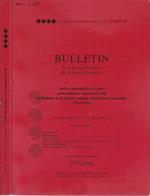 Bulletin de la societe Vaudoise des Sciences Naturelles 1998