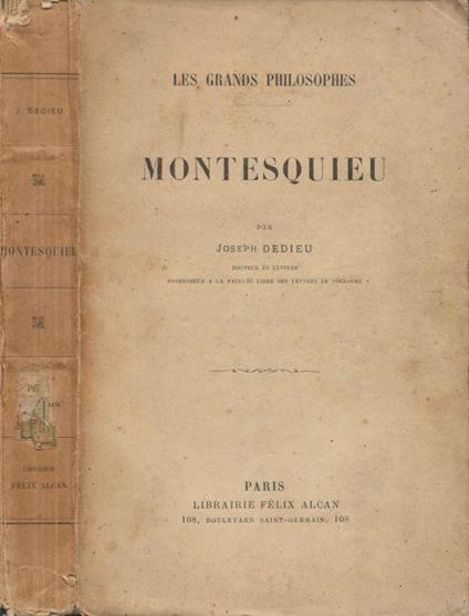 Montesquieu - copertina