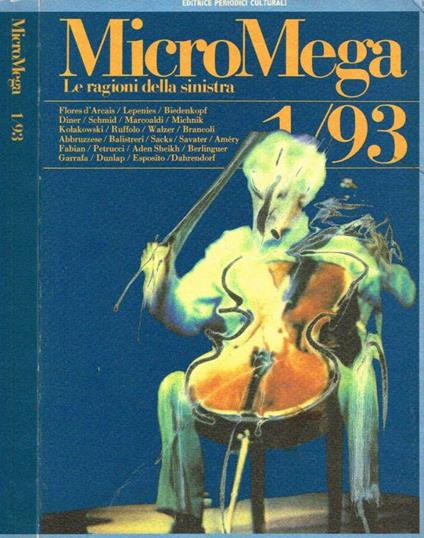 Micromega N.1/93 - copertina