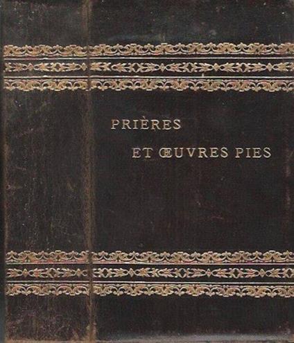 Recueil de prières et oeuvres pies - copertina