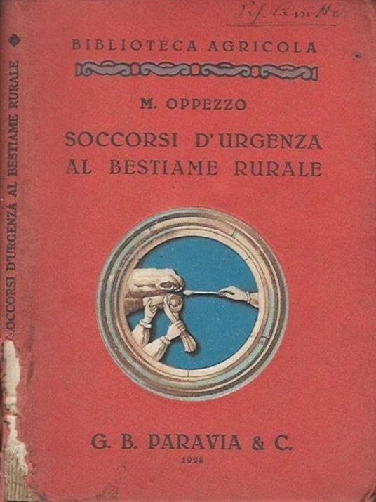 Soccorsi d'urgenza al bestiame rurale - copertina