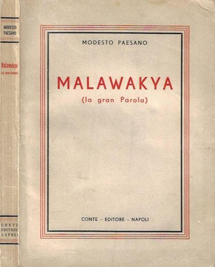 Malawakya - copertina