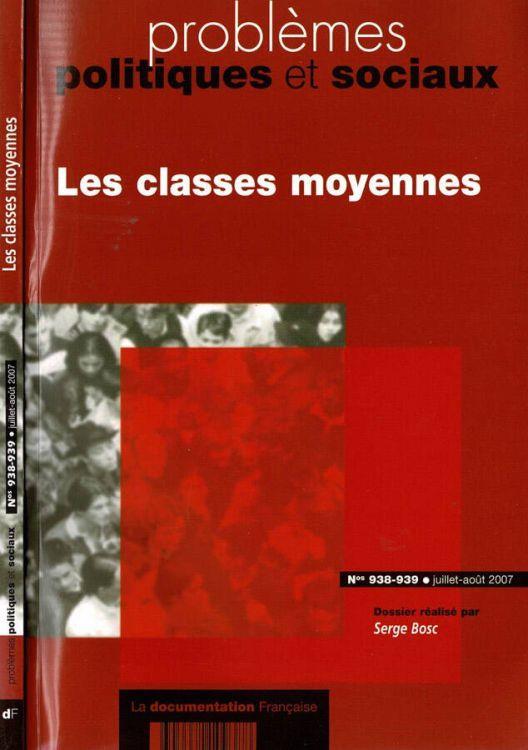 Problèmes politiques et sociaux - 2007 - Les classes moyennes - copertina