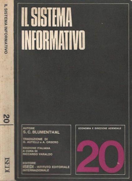 Il sistema informativo - copertina