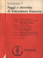 Saggi e ricerche di letteratura francese Vol. II