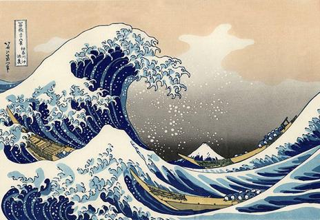 Stampa Giapponese - Hokusai, Il Fuji dal Mare - Vivere Zen