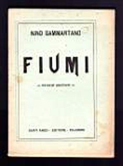 Fiumi - Studio critico - Nino Sammartano - copertina