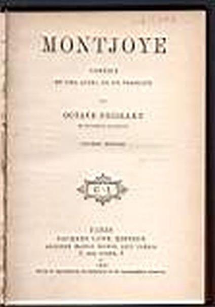 Montjoye - Octave Feuillet - copertina