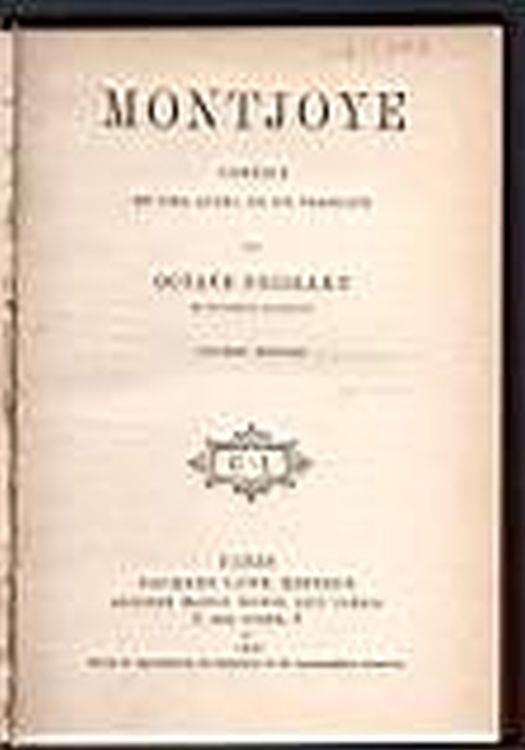 Montjoye - Octave Feuillet - copertina