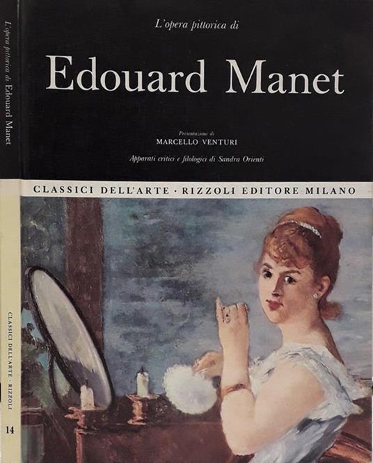 L' opera pittorica di Edouard Manet - copertina