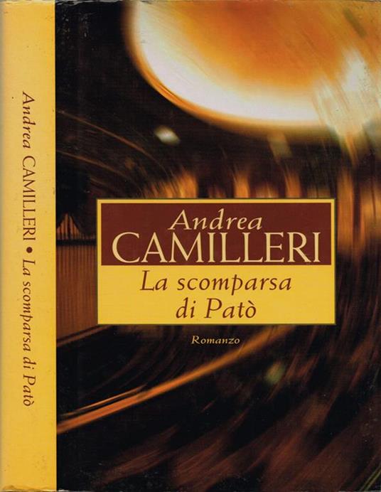 La scomparsa di Patò - Andrea Camilleri - copertina