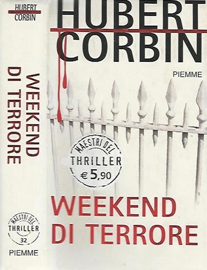 Weekend di terrore - Hubert Corbin - copertina