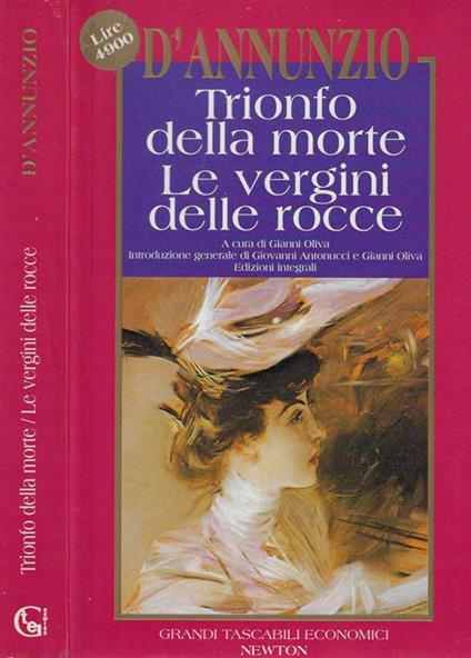 Trionfo della morte. Le vergini delle rocce - Gabriele D'Annunzio - copertina