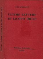 ULTIME LETTERE DI JACOPO ORTIS