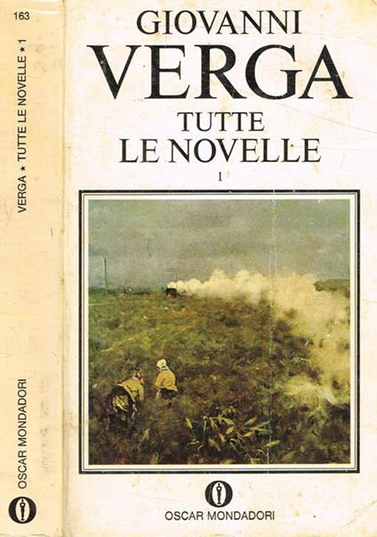 Tutte le novelle vol.I - Giovanni Verga - copertina