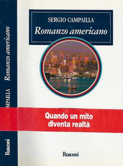 Romanzo americano - Sergio Campailla - copertina