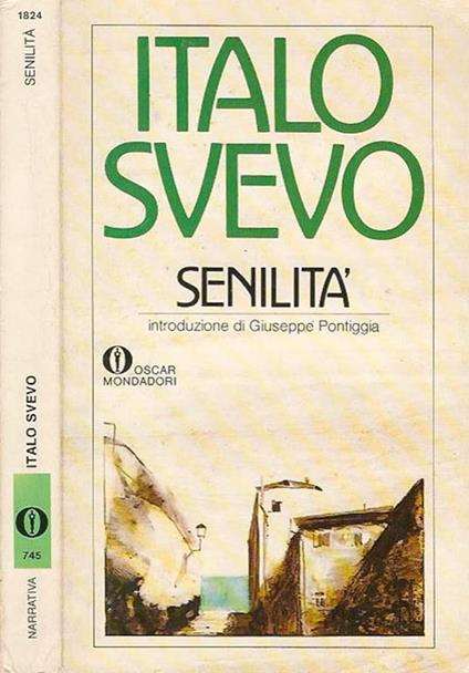 Senilità - Italo Svevo - copertina