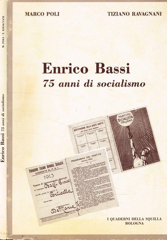 Enrico Bassi. 75 anni di socialismo - Marco Poli - copertina