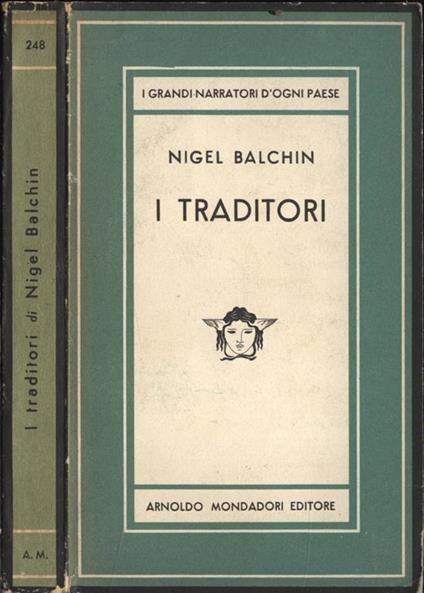 I traditori - Nigel Balchin - copertina