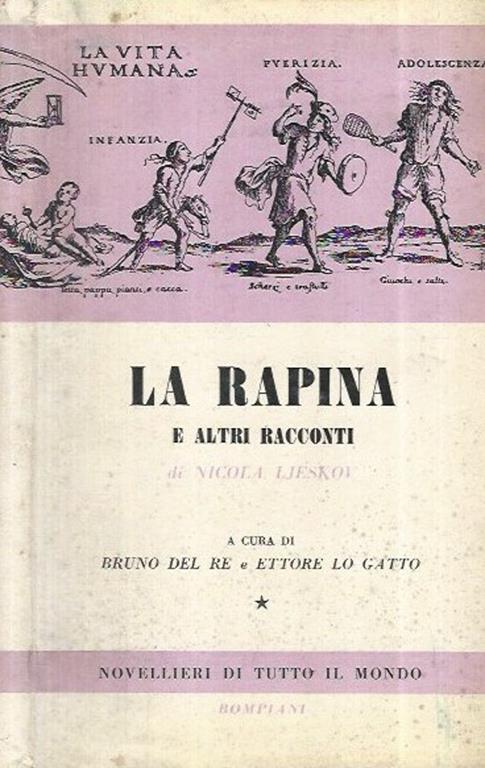 La rapina e altri racconti - Nikolaj Ljeskov - copertina