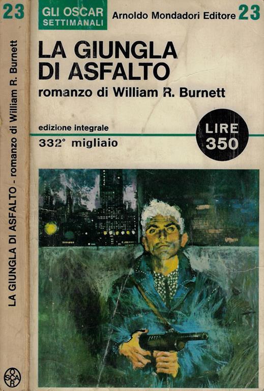 La giungla di asfalto - William R. Burnett - copertina
