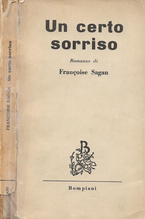 Un certo sorriso - Françoise Sagan - copertina