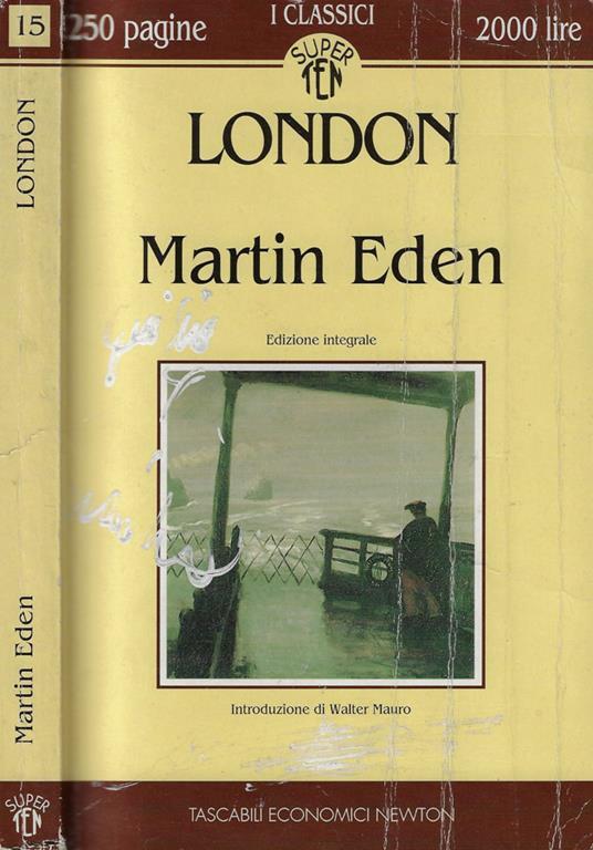 Martin Eden - Jack London - copertina