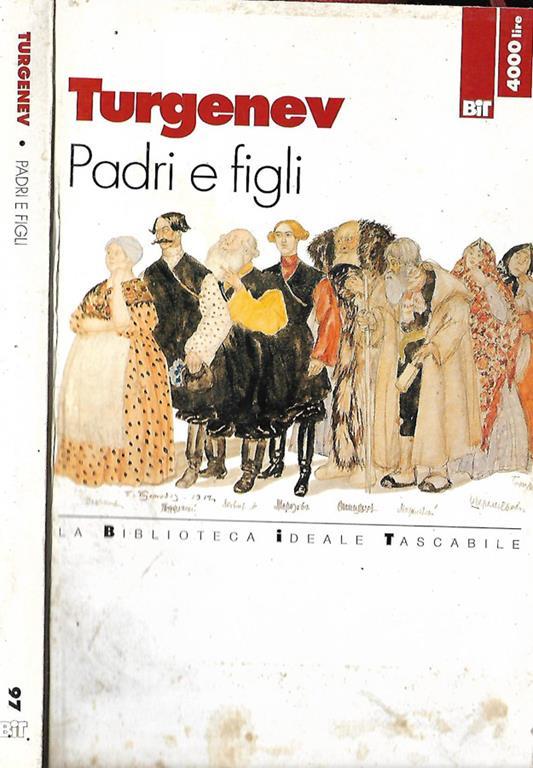 Padri e figli - Ivan Turgenev - copertina