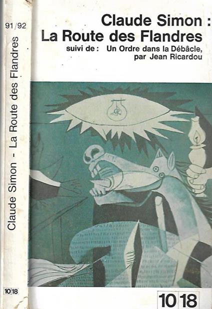 La Route des Flandres - Claude Simon - copertina