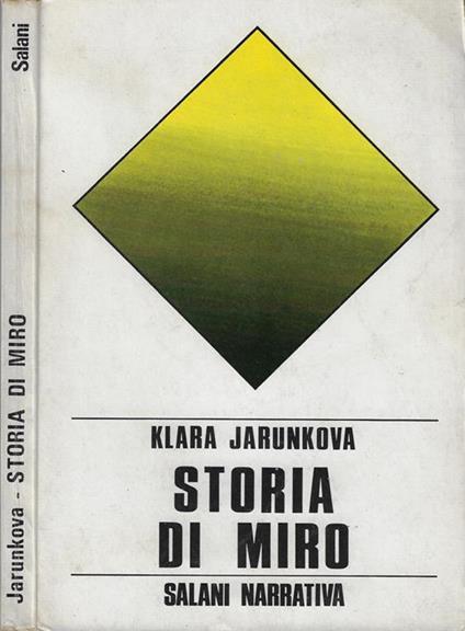 Storia di Miro - Klara Jarunkova - copertina