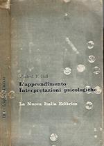 L' apprendimento. Interpretazioni psicologiche