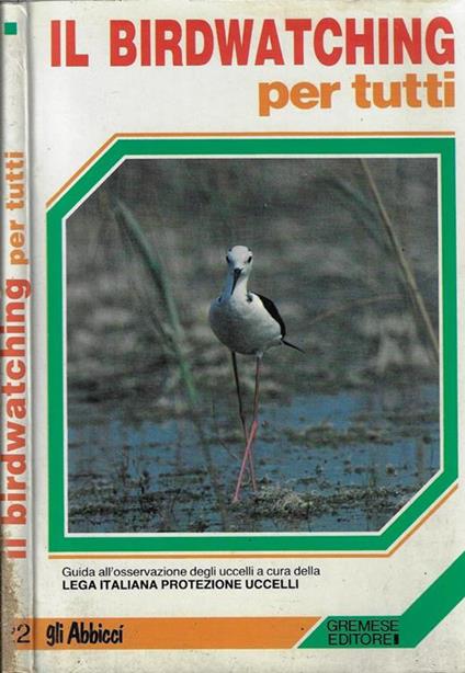 Il birdwatching per tutti - Marco Lambertini - copertina