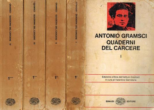 Quaderni dal carcere 4voll. - Antonio Gramsci - Libro Usato - Einaudi - NUE  Nuova Serie | IBS
