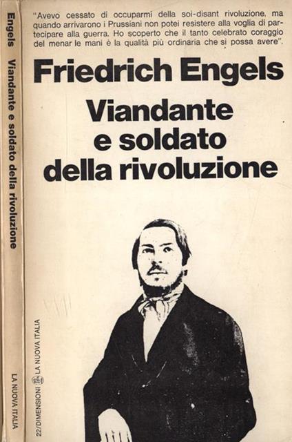 Viandante e soldato della rivoluzione - Friedrich Engels - copertina