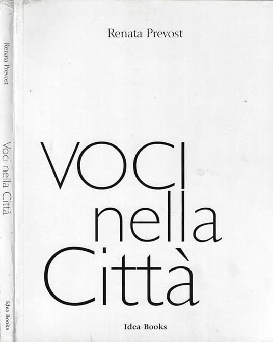 Voci nella Città - Renata Prevost - copertina