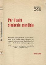 Per l'unità sindacale mondiale