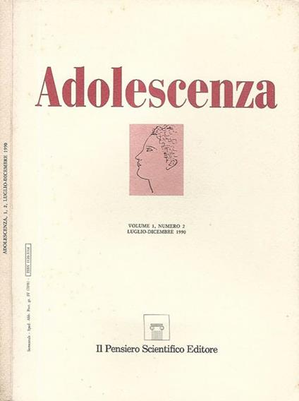 Adolescenza vol. 1 - n. 2 - copertina