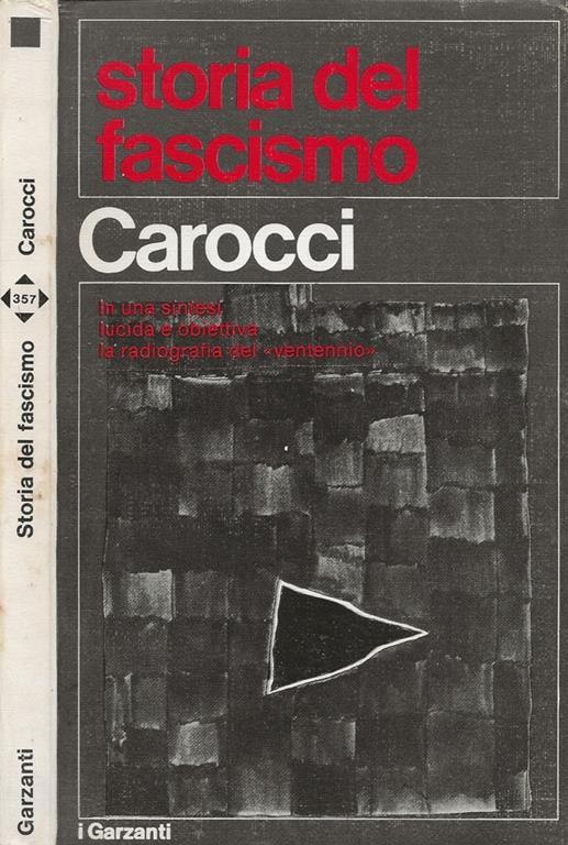  Storia del Fascismo. - Giampiero Carocci - Libri