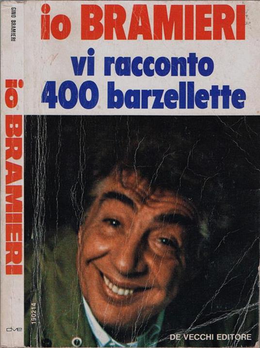 Io Bramieri. vi racconto 400 barzellette - Gino Bramieri - copertina