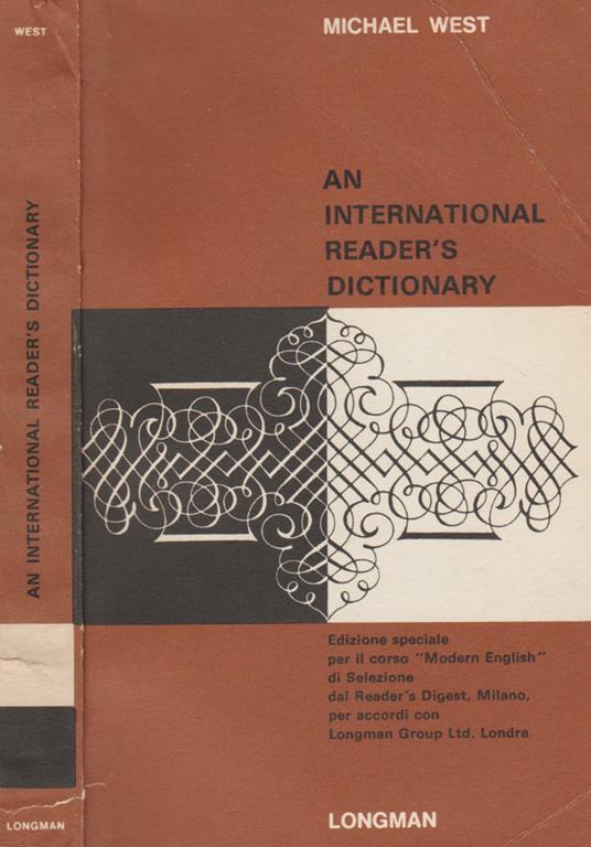 An International Reader's Dictionary - Michael West - copertina