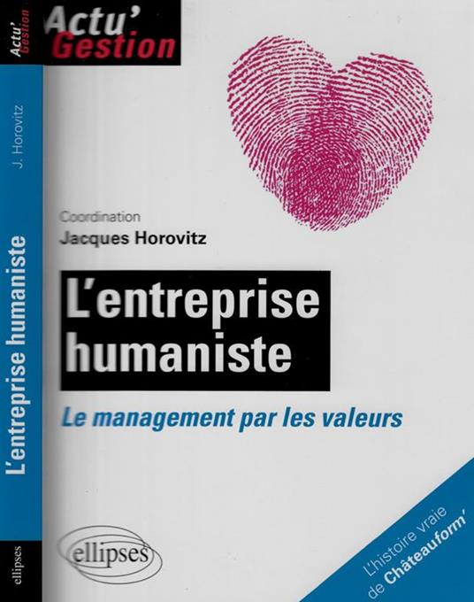 L' Entreprise humaniste - Jacques Horovitz - copertina