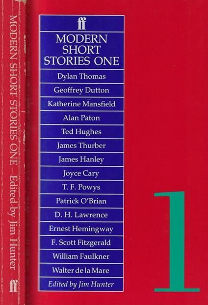 Modern short stories One - Jim Hunter - copertina