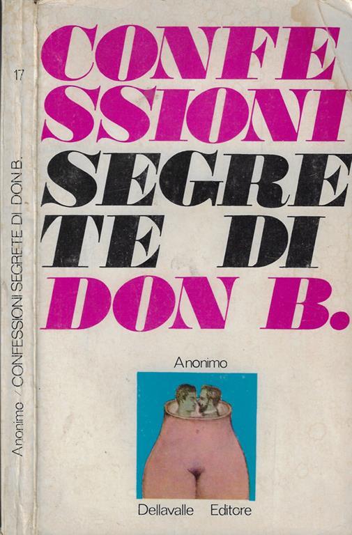 Confessioni segrete di Don. B. - copertina