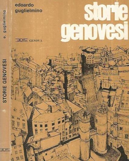 Storie genovesi - Edoardo Guglielmino - copertina